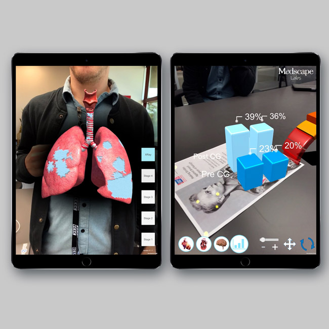 AR Poster & Lungs