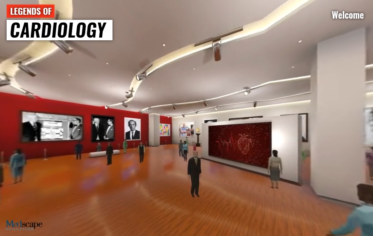 Virtual conference booth screenshot